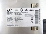a picture of a close up of a label on a refrigerator