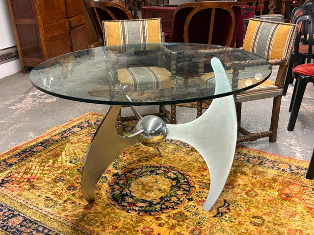 Luigi BRUSOTTI - Ed. Fontana Arte - circa 1960 Table modulable re...