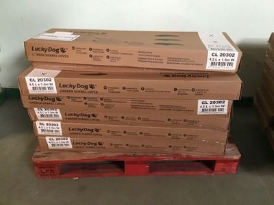 Lot de 11 couvercles pour chenil LUCKY DOG neufs, modèle CL …