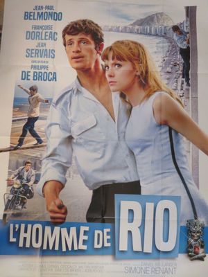 Affiche française du film « L'Homme de Rio »