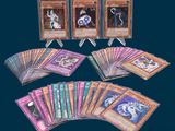 a lot of cards that are on the table