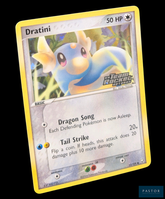 une carte sur laquelle figure l'image d'un personnage de Pokémon
