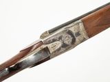 a close up of a shotgun with a gun in it