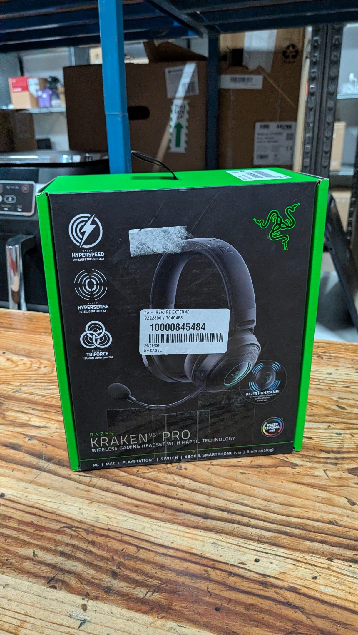 CASQUE GAMING RAZER - TVA RECUPERABLE