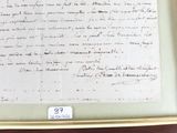 a picture of a letter written in cursive writing