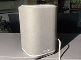 a speaker that is sitting on top of a box