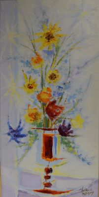 Frédéric MENGUY (1927-2007), "Bouquet de joie".