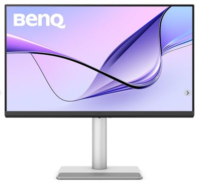 L'écran BenQ est présenté sur un fond blanc.