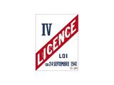 le logo de la loi sur la redevance audiovisuelle apparaît sur un fond blanc
