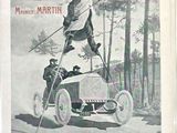 une photo représentant la couverture d'un magazine sur laquelle figure un homme au volant d'une voiture
