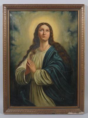 Ecole du XIXème siècle. Immaculée Conception, d'après MURILL…