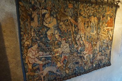 Tenture mécanique représentant des métiers. Moderne - Photo 1