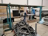 a large pile of hoses sitting on top of a table