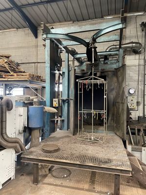 a large machine that is sitting in a building