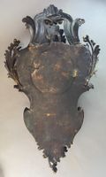 Cartel d’applique en bronze ciselé et ajouré à décor Rocaill… (photo 3)