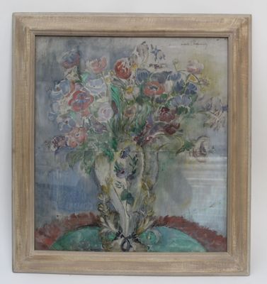 Louise Charbonnier (XIXè-XXè siècle) Bouquet de renoncules.