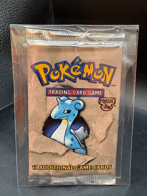 a close up of a box of pokemon trading card game cards