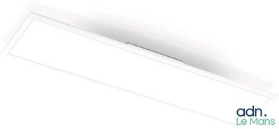 une image montrant un gros plan d'un luminaire sur fond blanc
