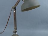 a lamp that is sitting on a table