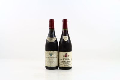 Réunion de 2 bouteilles de NUITS-SAINT-GEORGES :