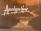 an image of a movie poster with the words apocalypse now written on it