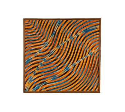 an image of a picture of a painting of a wave pattern