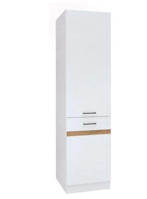 Colonne de cuisine 2 Portes ouverture gauche JUNONA- Blanc b…