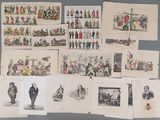 de nombreuses photos différentes de personnes accrochées au mur