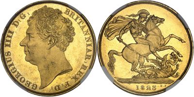 a close up of a gold coin with a woman on a horse