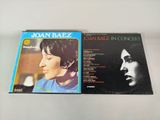 two lps of joan baez and joan baez in concert