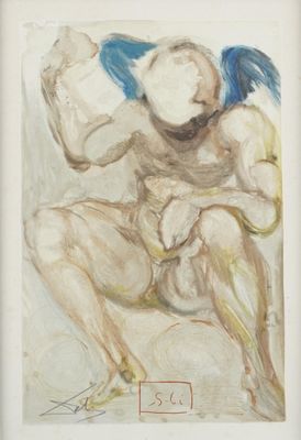 an image of a drawing of a man and a woman sitting on a couch