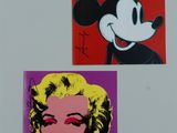 mickey mouse and marilyn monroe by andy vandervelig