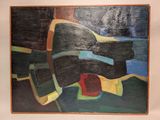 une image d'un tableau sur le mur d'une pièce