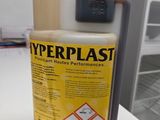 a bottle of hyperplast sitting on top of a counter