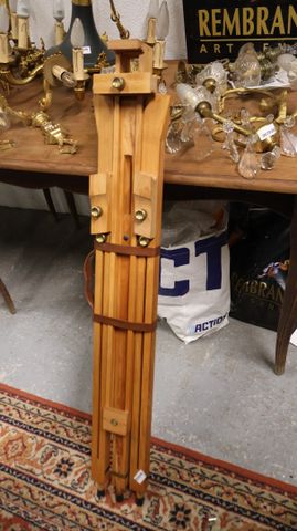 Chevalet en bois réglable