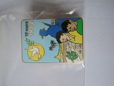 Militaria - Pin'S Fnaca 19/3/62 Cloisonne - Superbe .