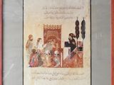 an image of a picture of a painting of a group of people