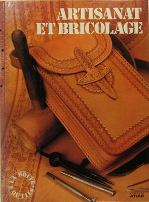 an image of a book with a picture of a purse and tools