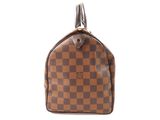 louis vuitton damier speedy bag in brown checkerboard
