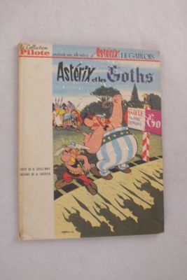 une vieille bande dessinée avec un personnage de dessin animé en couverture