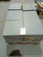 Lot d'environ 37 m² de carrelage gris, format 40 × 40 cm, fi…