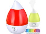 an image of a small humider with a colorful diffuser next to it
