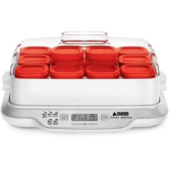 YaourtiÃ¨re Seb MultidÃ©lices Express avec 12 pots YG661500 …