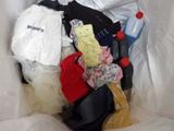 a bag full of clothes and other items in it