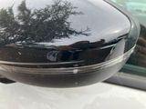 a reflection of a tree in the side mirror of a car