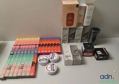 a lot of different items that are sitting on a table