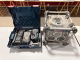 deux outils posés dans un coffret sur une table