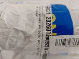 a bottle of water that is wrapped in a plastic wrapper