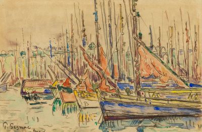 de nombreux bateaux amarrés dans l'eau