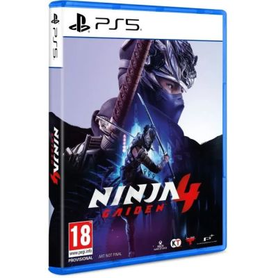 the cover of the game ninja 4 on a white background